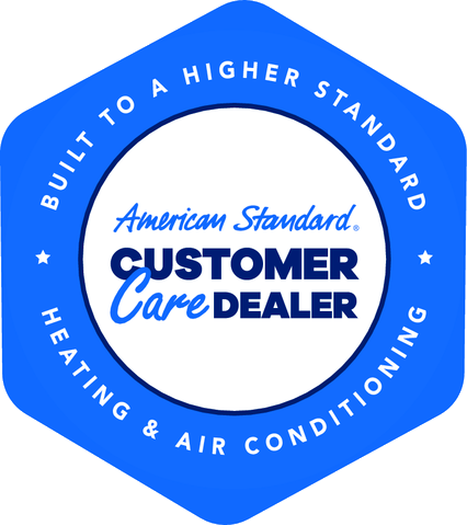 American Standard Customer Care badge